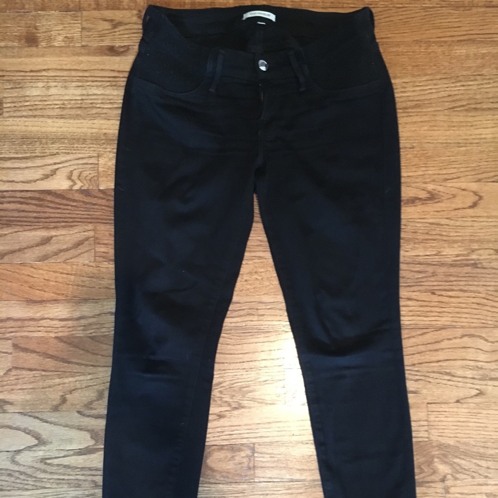 Good American Maternity black jeans